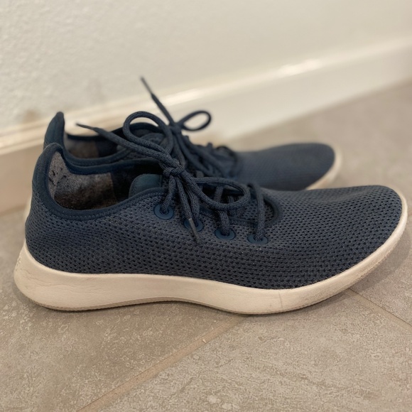 Men's Navy Allbirds Tree Runner (sz 11) - Picture 7 of 7